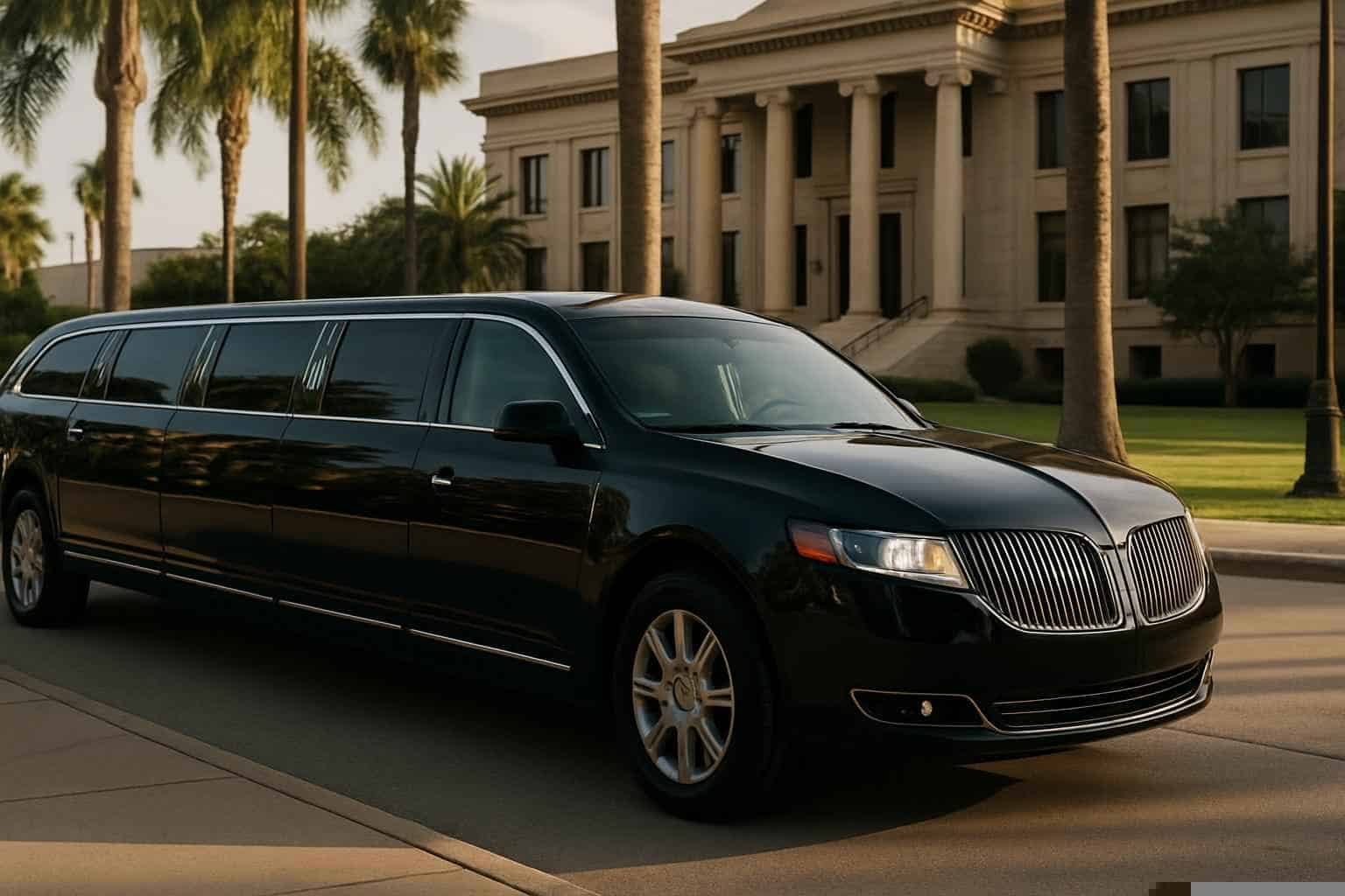 Black Limo Rental in Pasadena Texas