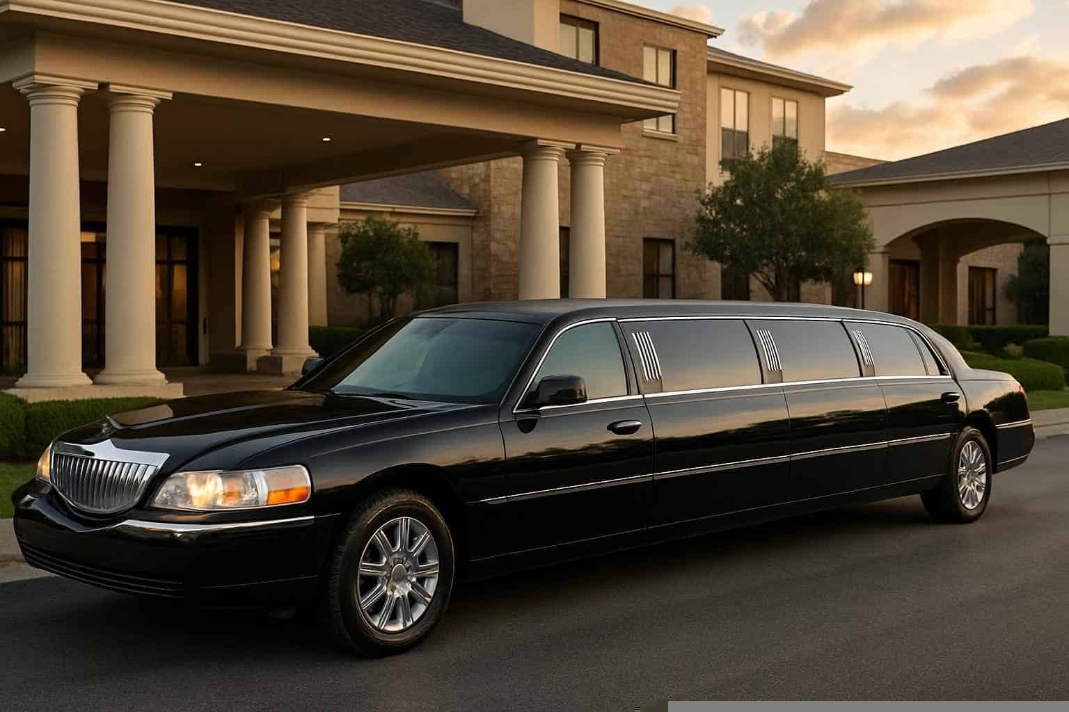 Black Limo Rental in Pearland Texas