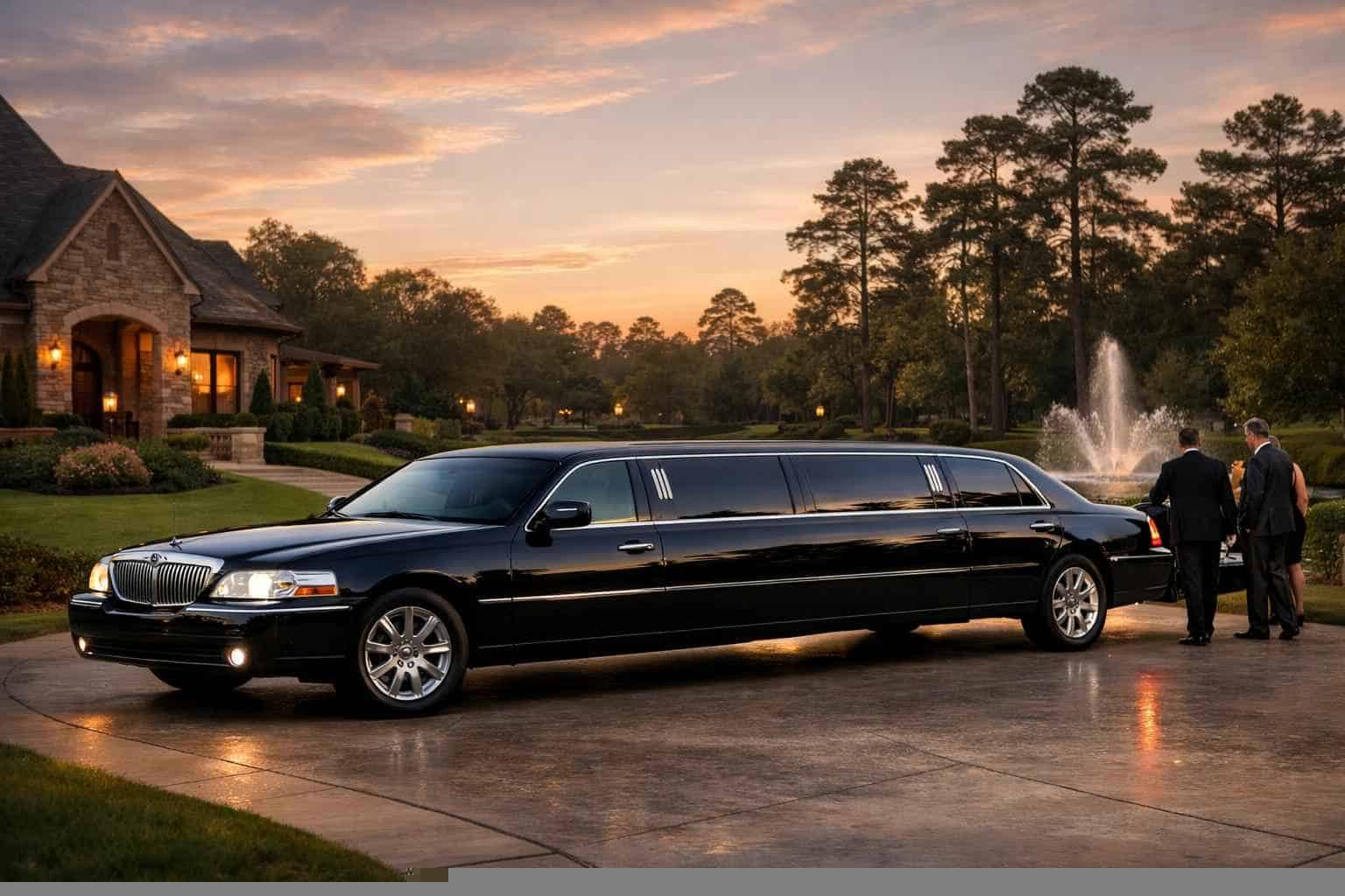 Black Limo Rental in Spring Texas