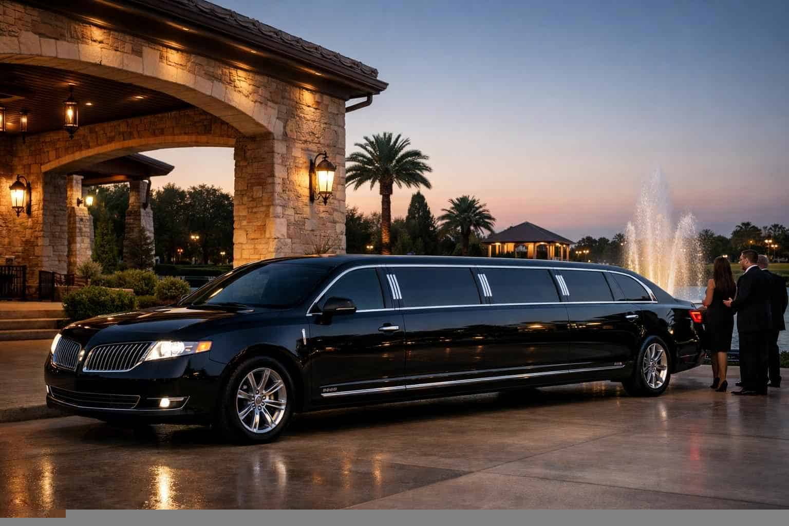 Black Limo Rental Near Me Cypress TX