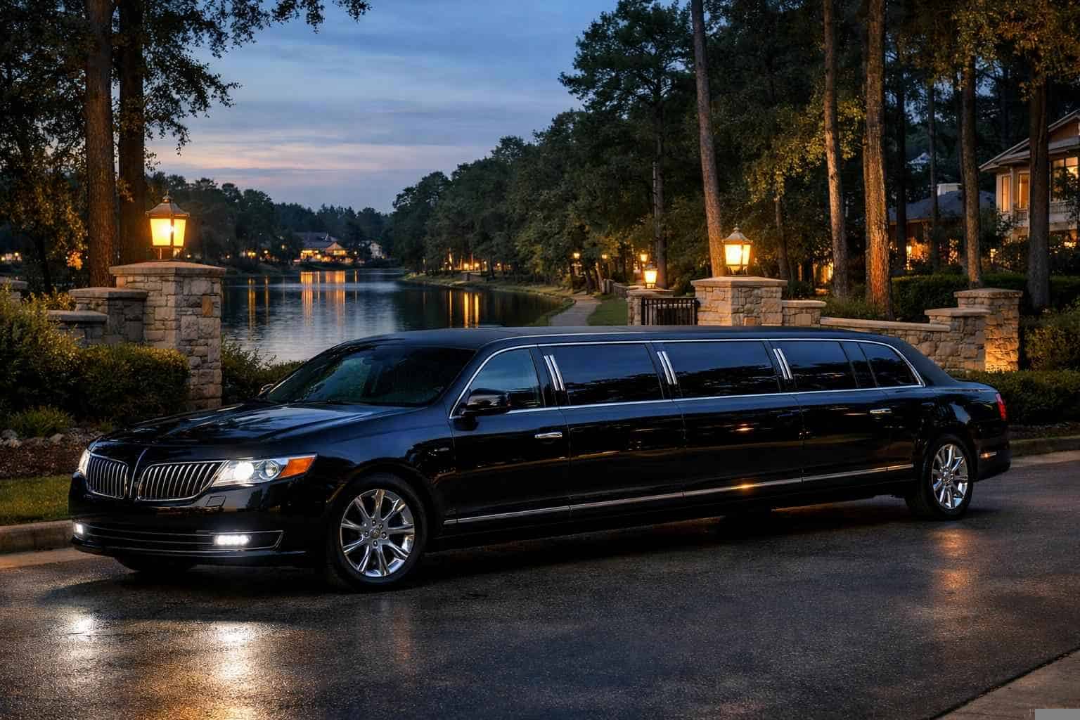 Black Limo Rental Near Me Kingwood TX