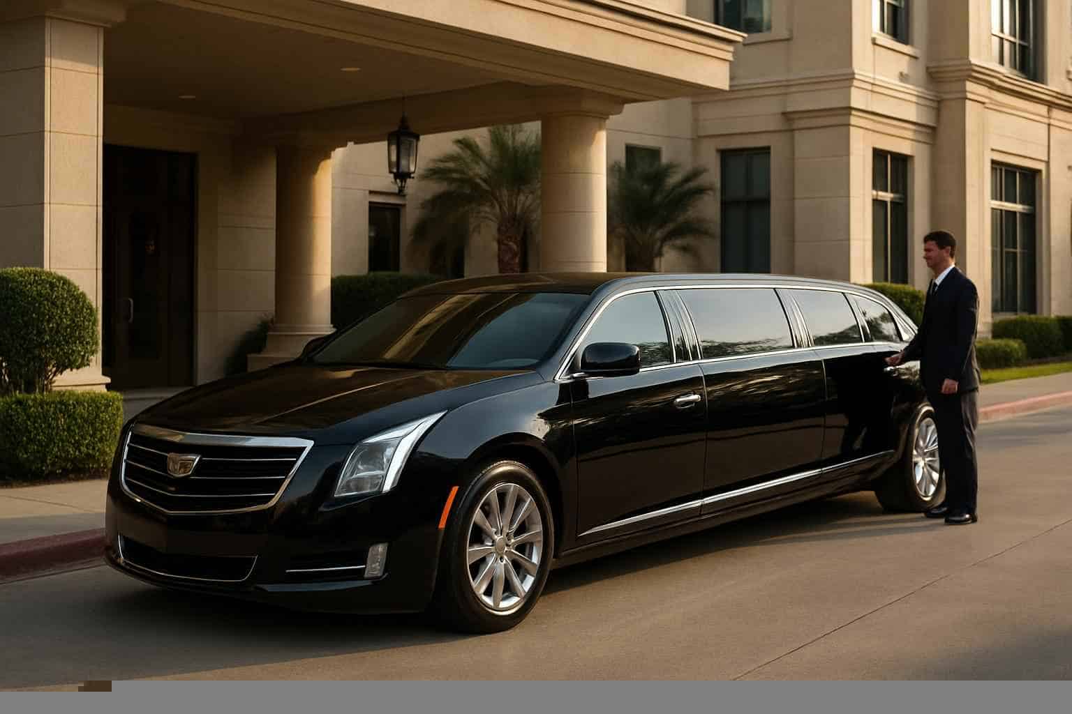 Black Limo Rental Near Me League City TX