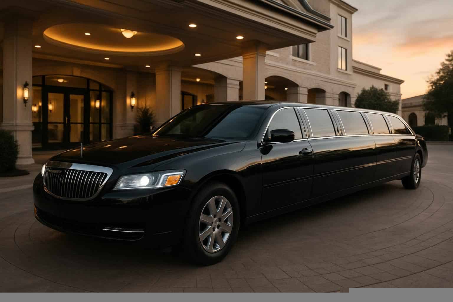Black Limo Rental Near Me Pearland TX