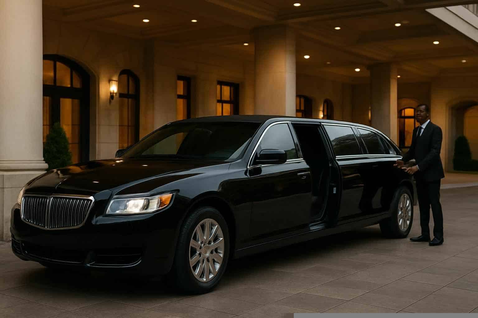 Black Limo Rental Near Me Sugar Land TX