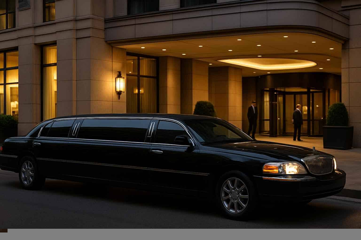 Black Limo Rental Prices in Houston TX