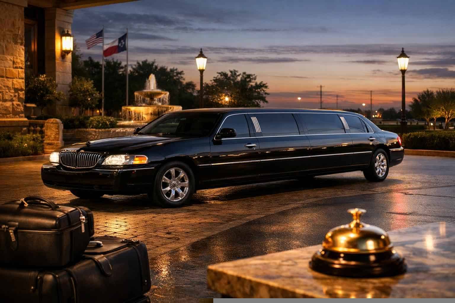 Black Limo Rental Prices In Humble TX
