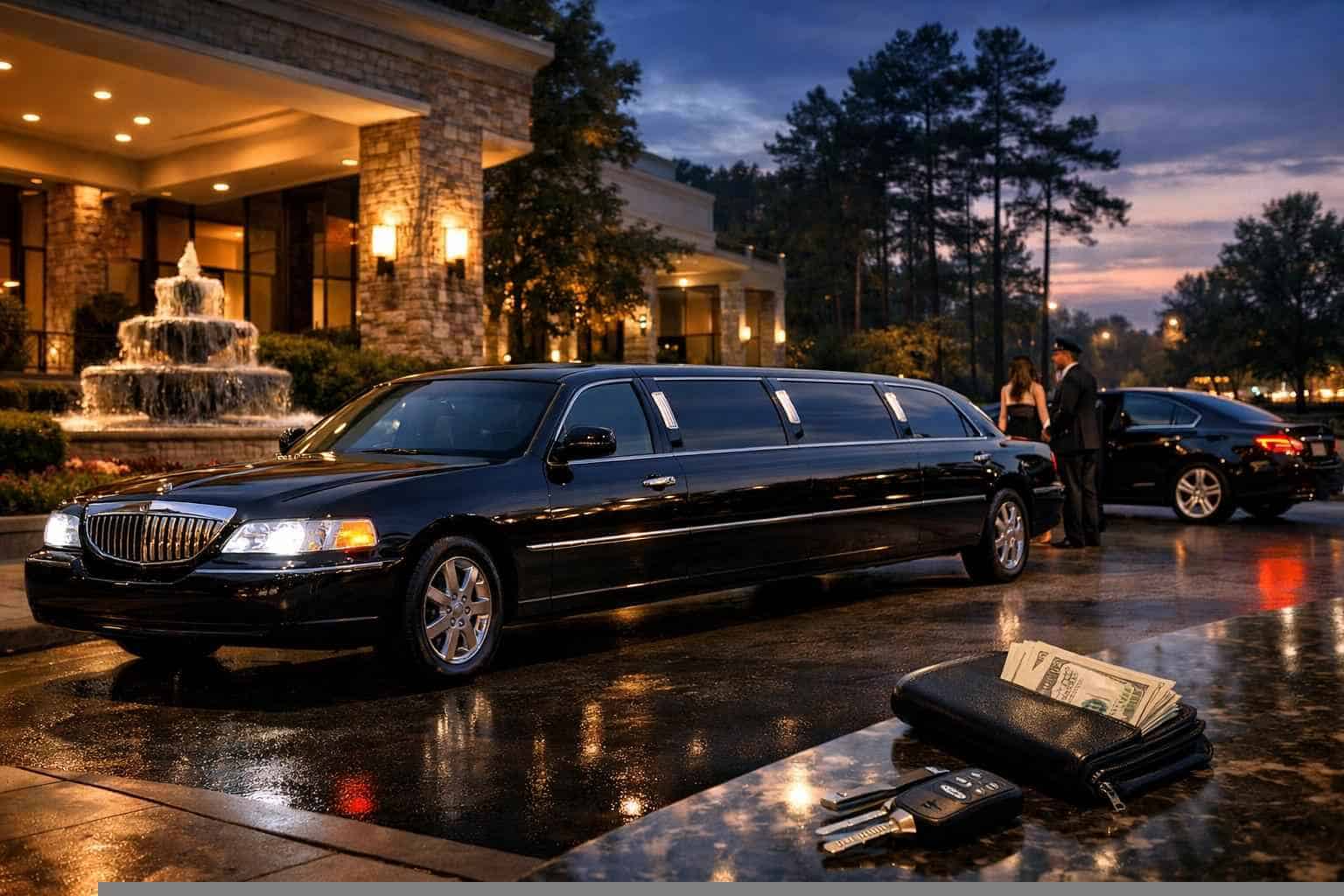 Black Limo Rental Prices in Kingwood TX