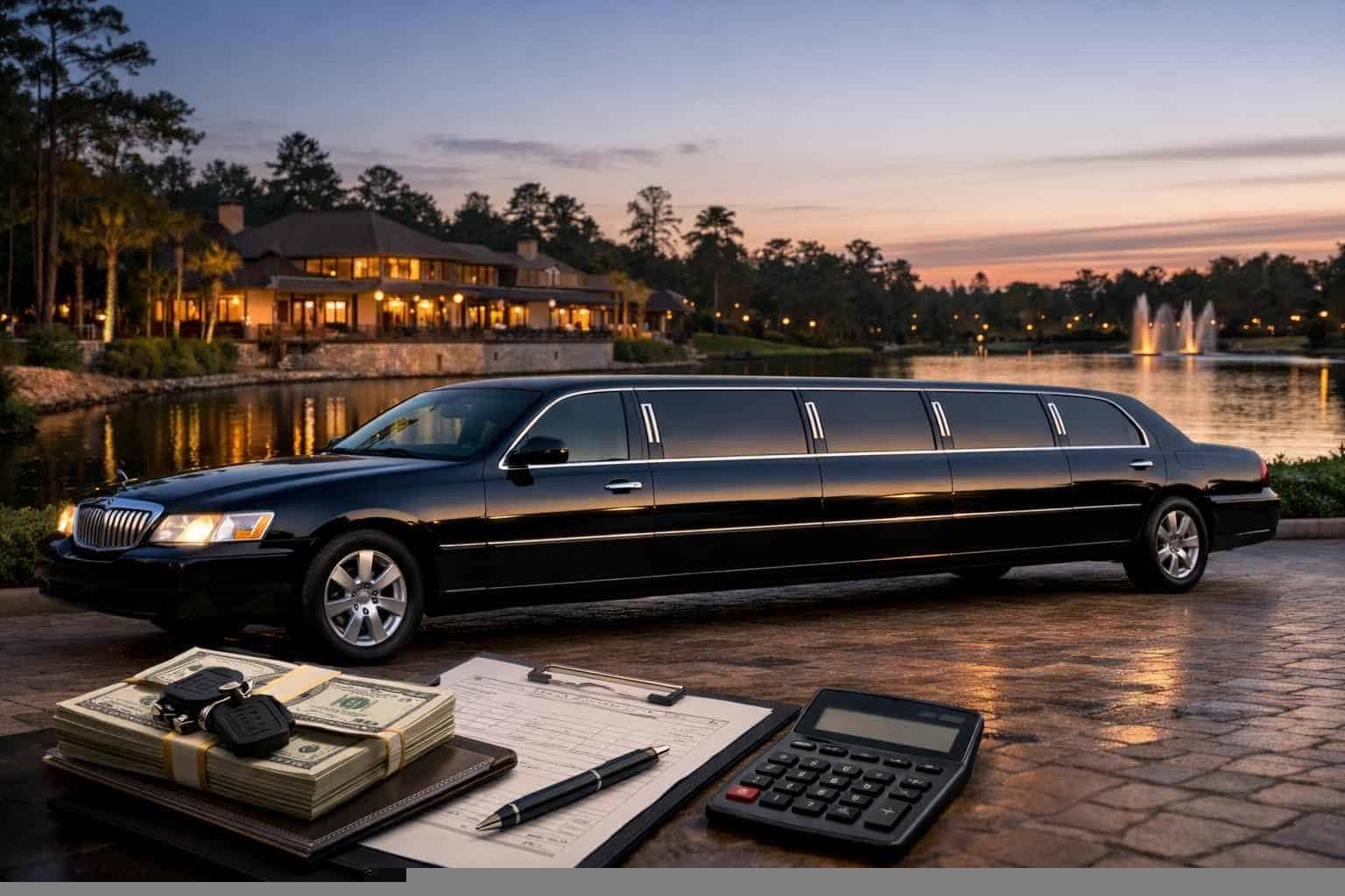 Black Limo Rental Prices in Spring TX