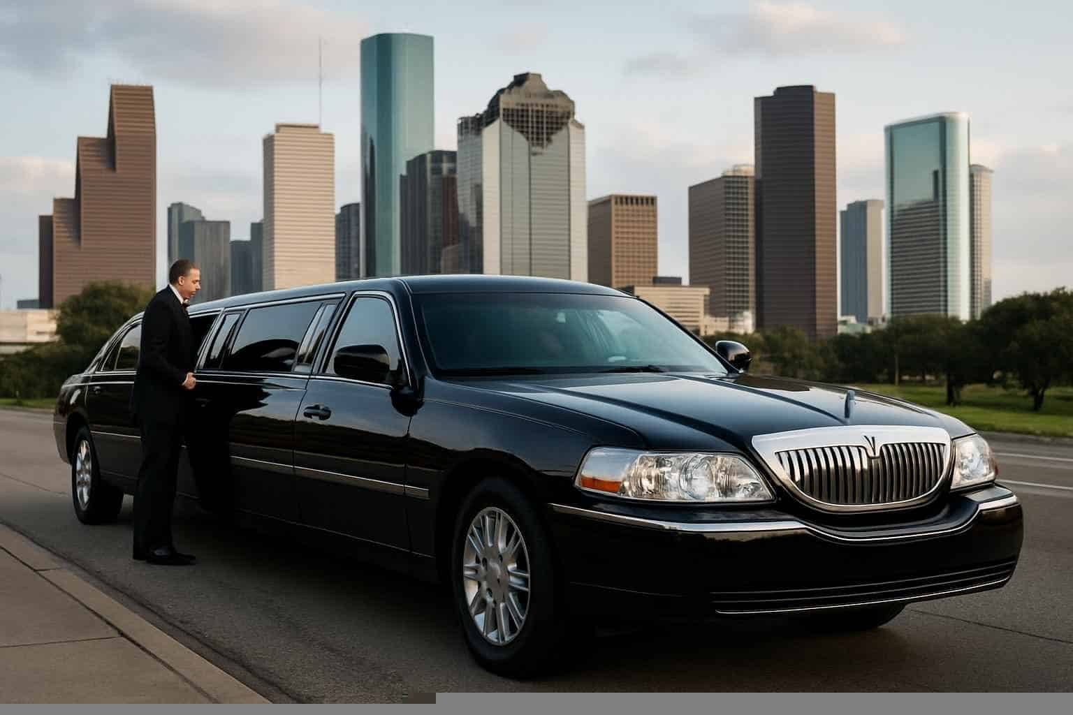Black Limo Rental Services in Houston Texas