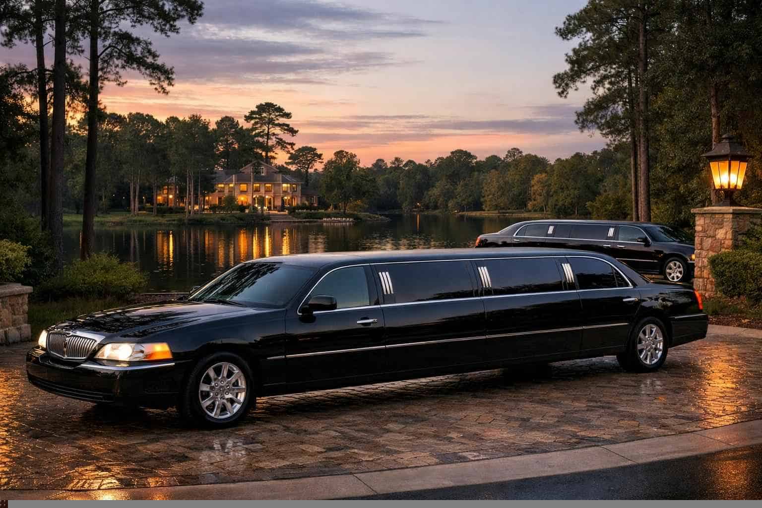 Black Limousines in Kingwood Texas