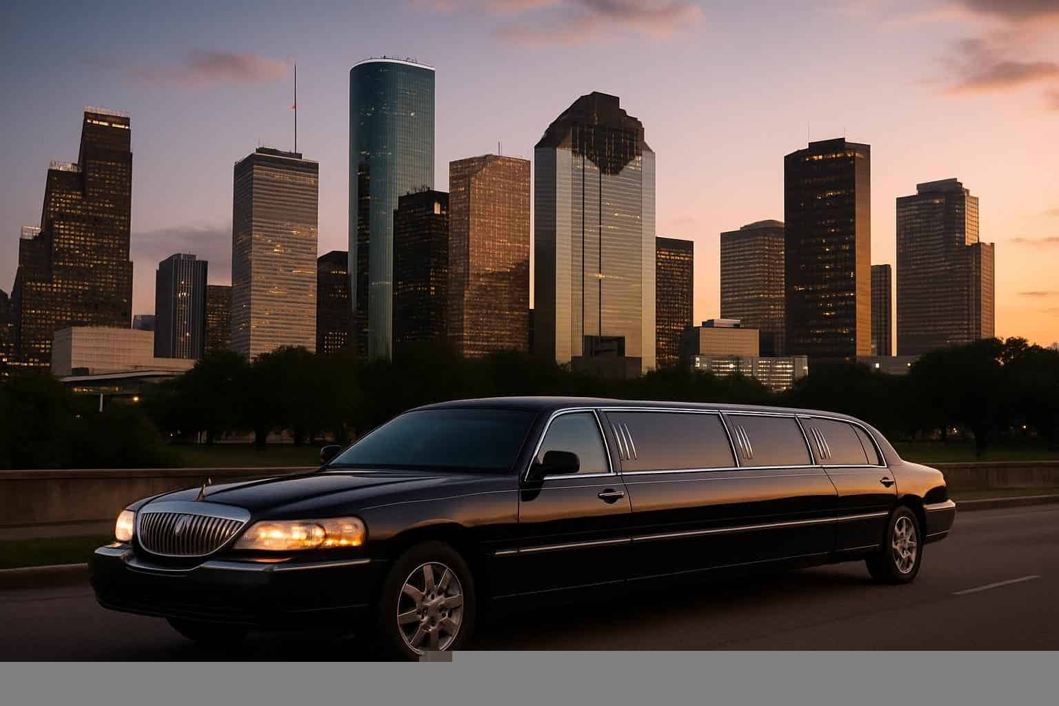 Black Limousines in Missouri City Texas