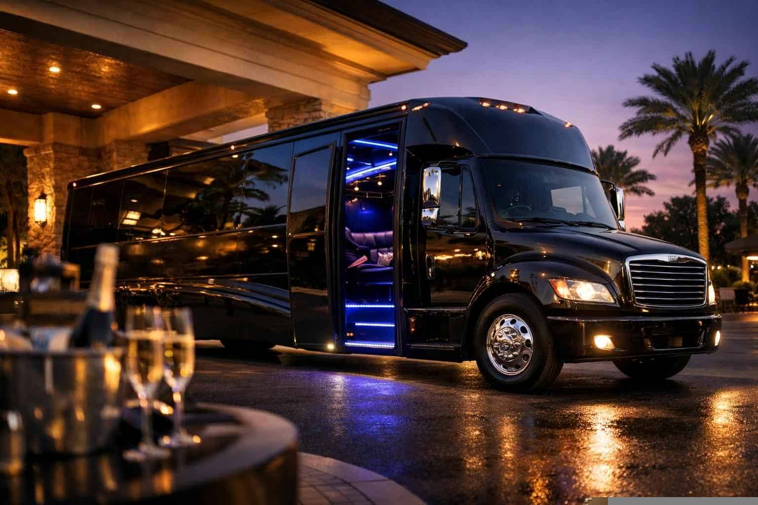 Black Party Bus Service Cypress TX