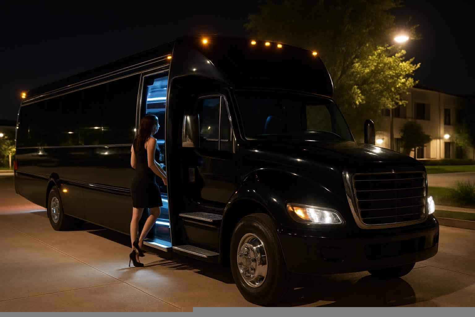Black Party Bus Service Missouri City TX