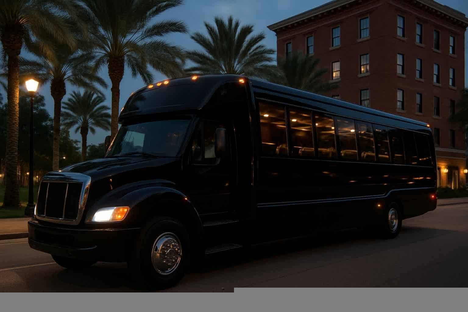 Black Party Bus Service Pasadena TX