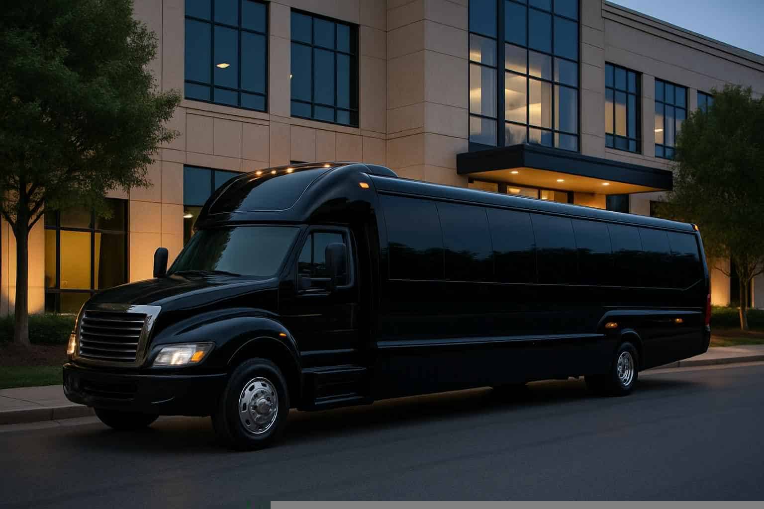 Black Party Buses in Missouri City Texas
