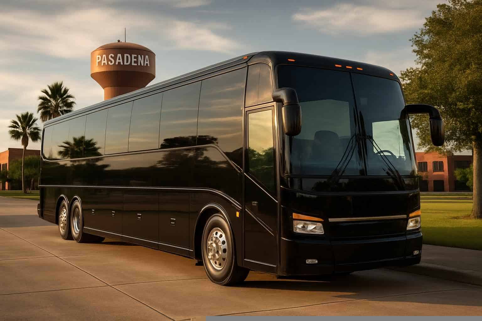 Bus Rental in Pasadena Texas
