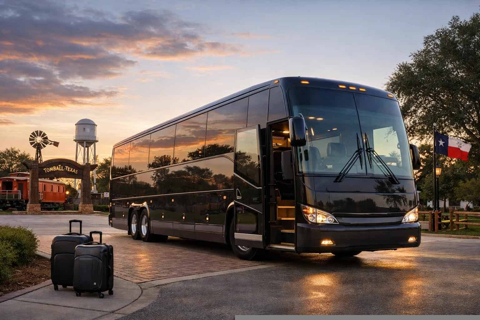 Bus Rental Near Me Tomball TX