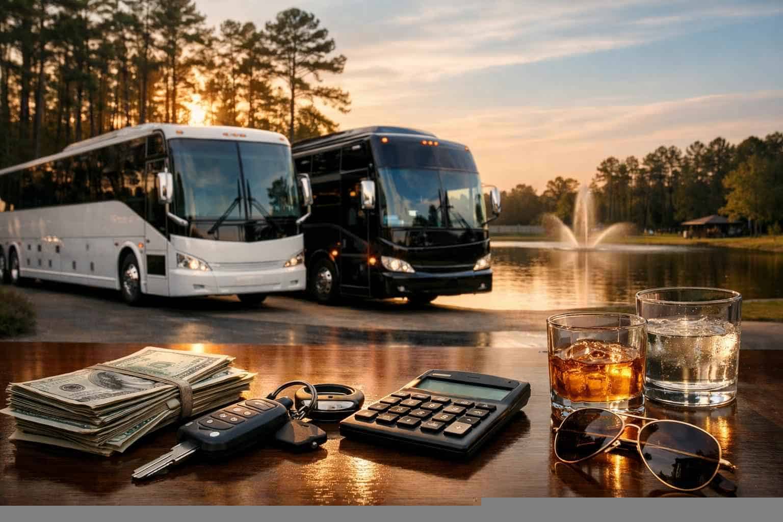 Bus Rental Prices in Cypress TX