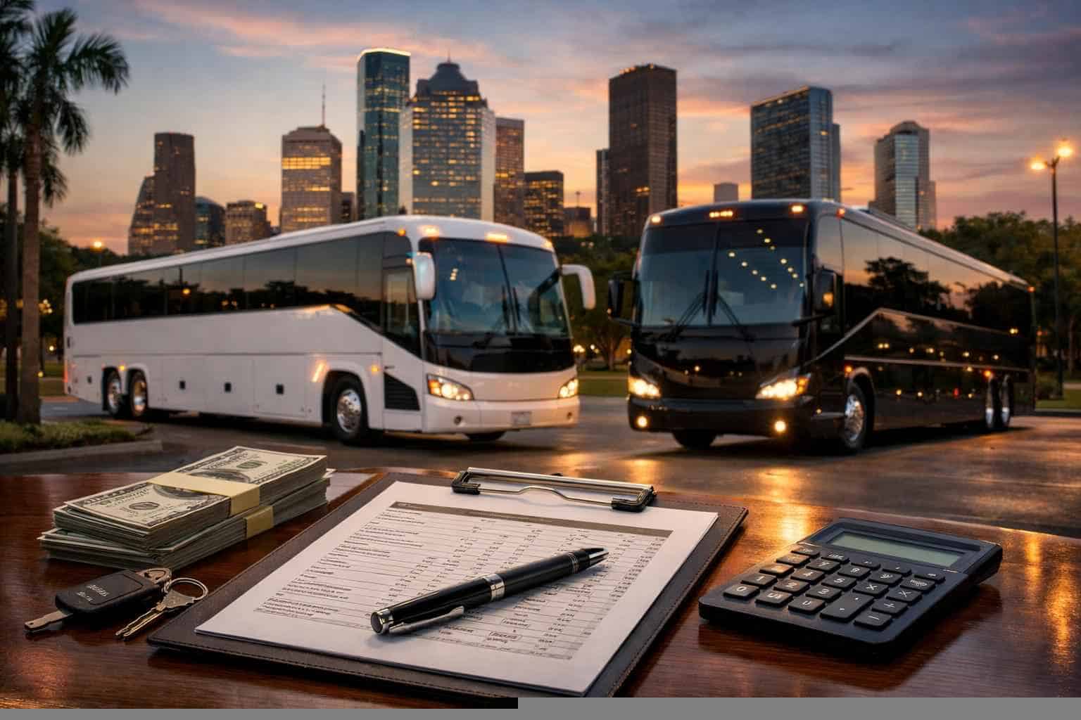 Bus Rental Prices In Humble TX