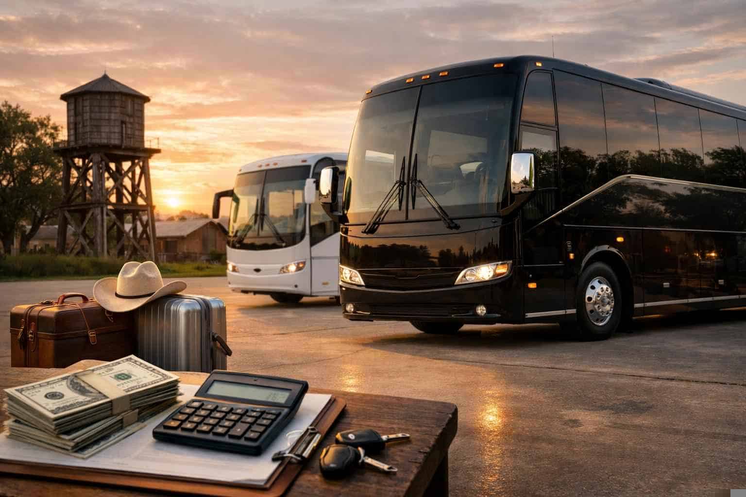 Bus Rental Prices in Tomball TX