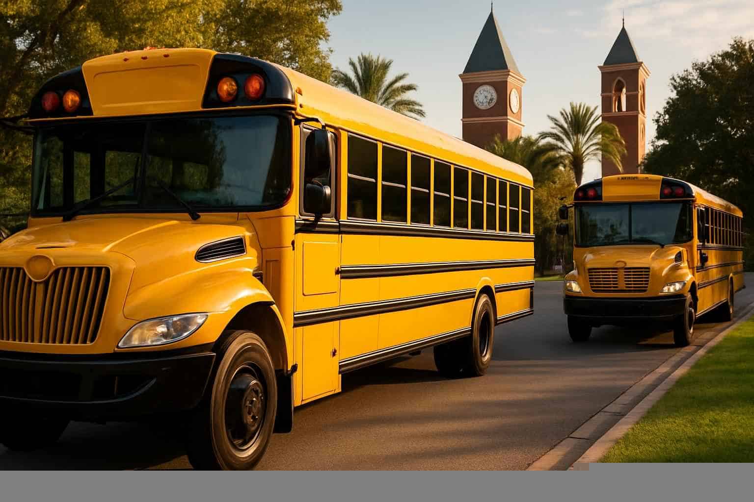 Buses in League City Texas