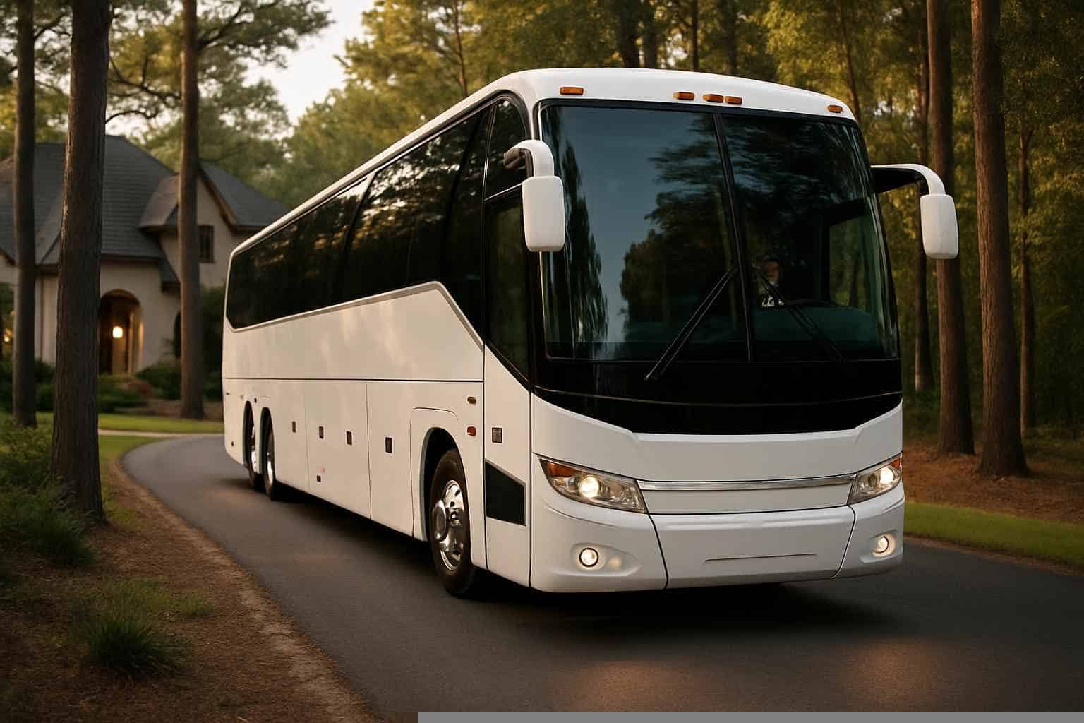 Buses in The Woodlands Texas