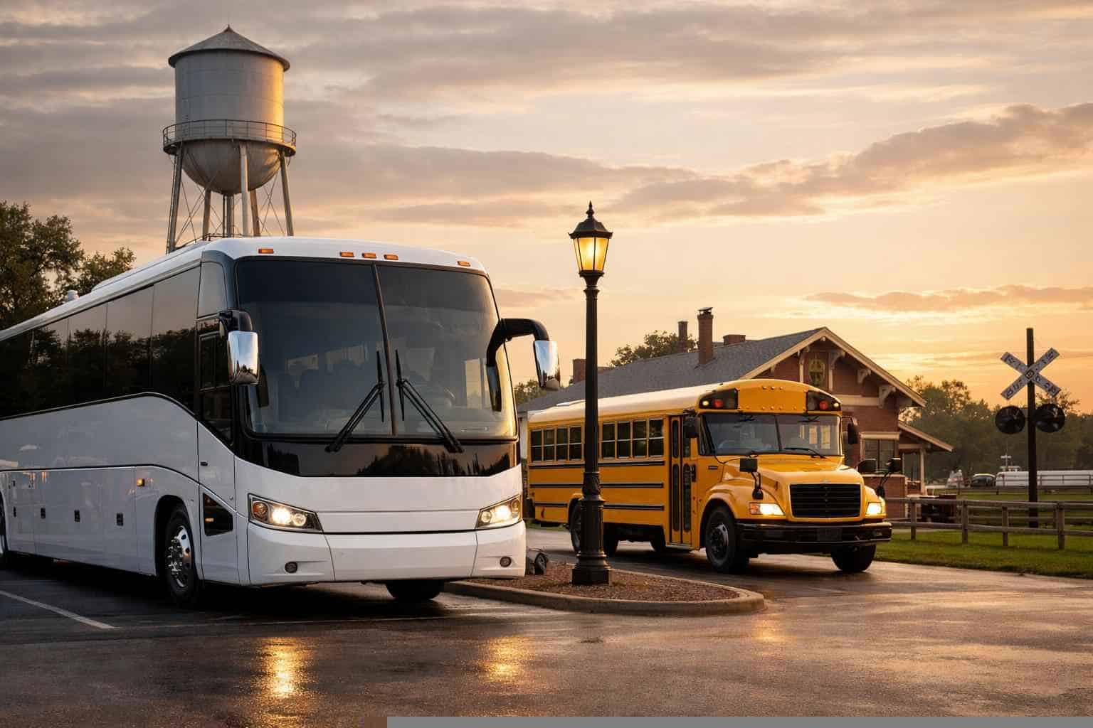 Buses in Tomball Texas