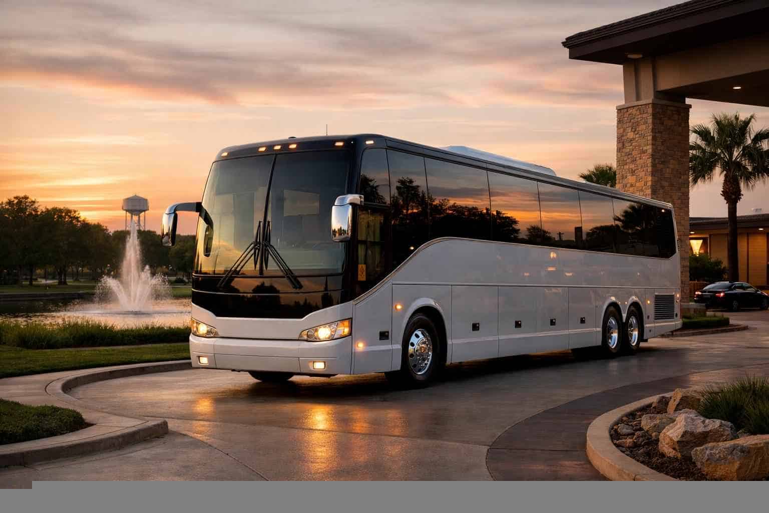 Charter Bus Rental Humble TX