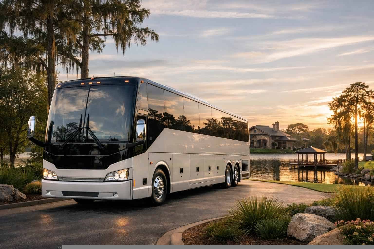Charter Bus Rental in Cypress Texas