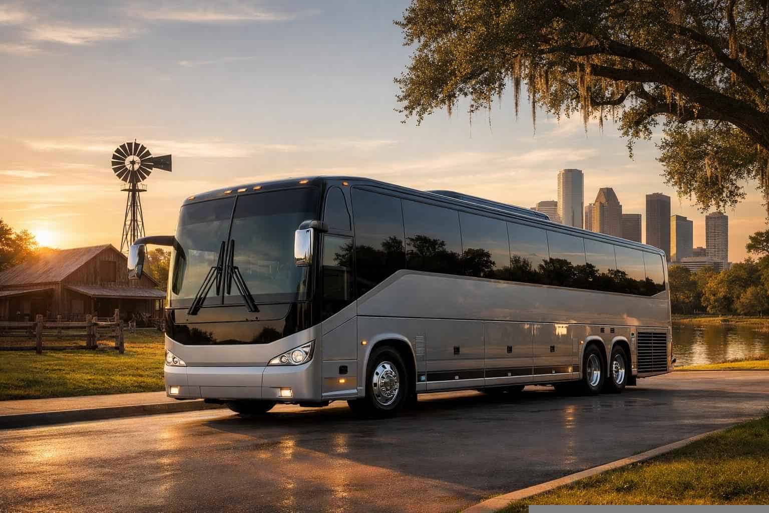 Charter Bus Rental in Humble Texas