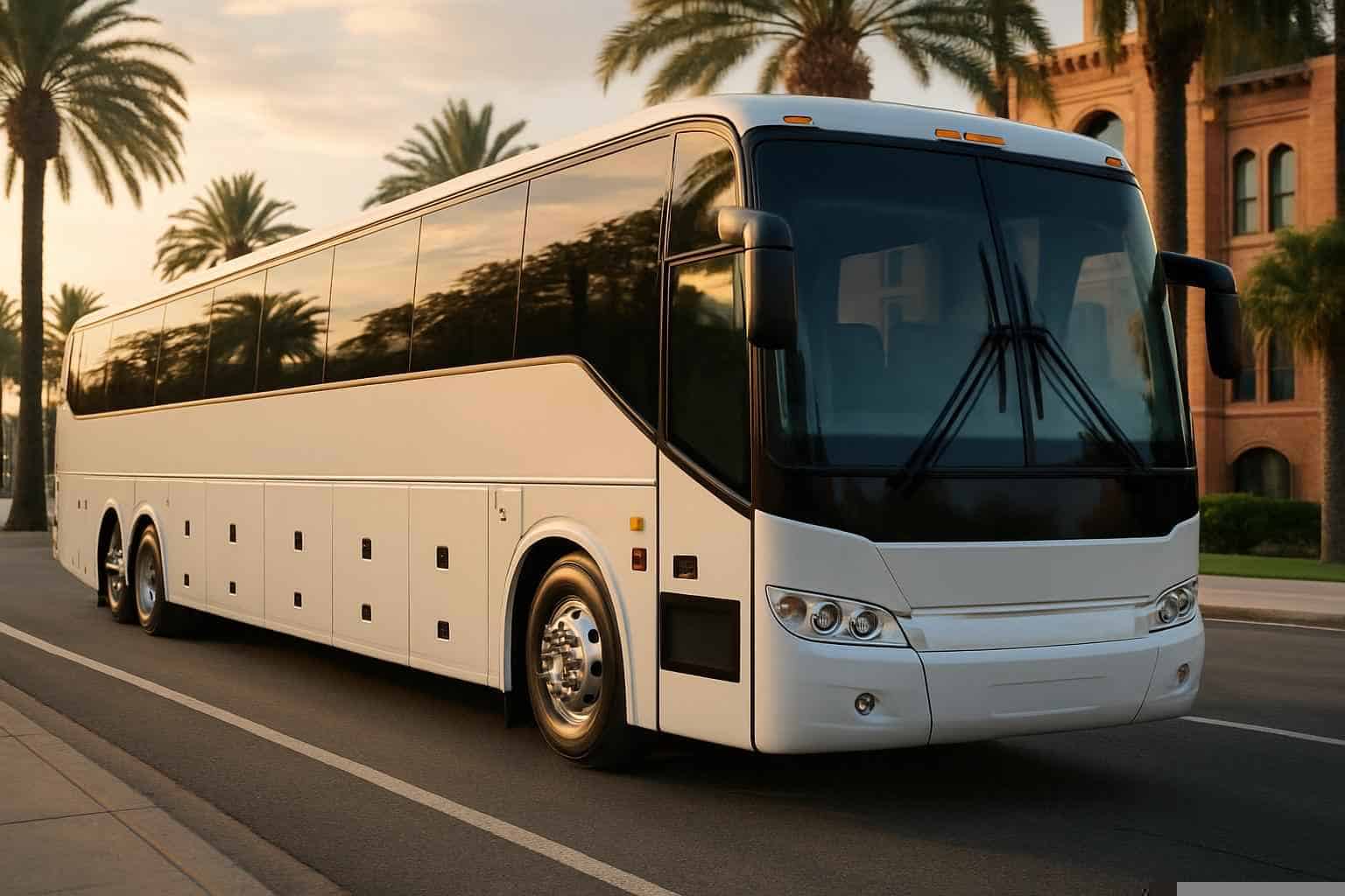 Charter Bus Rental in Pasadena Texas