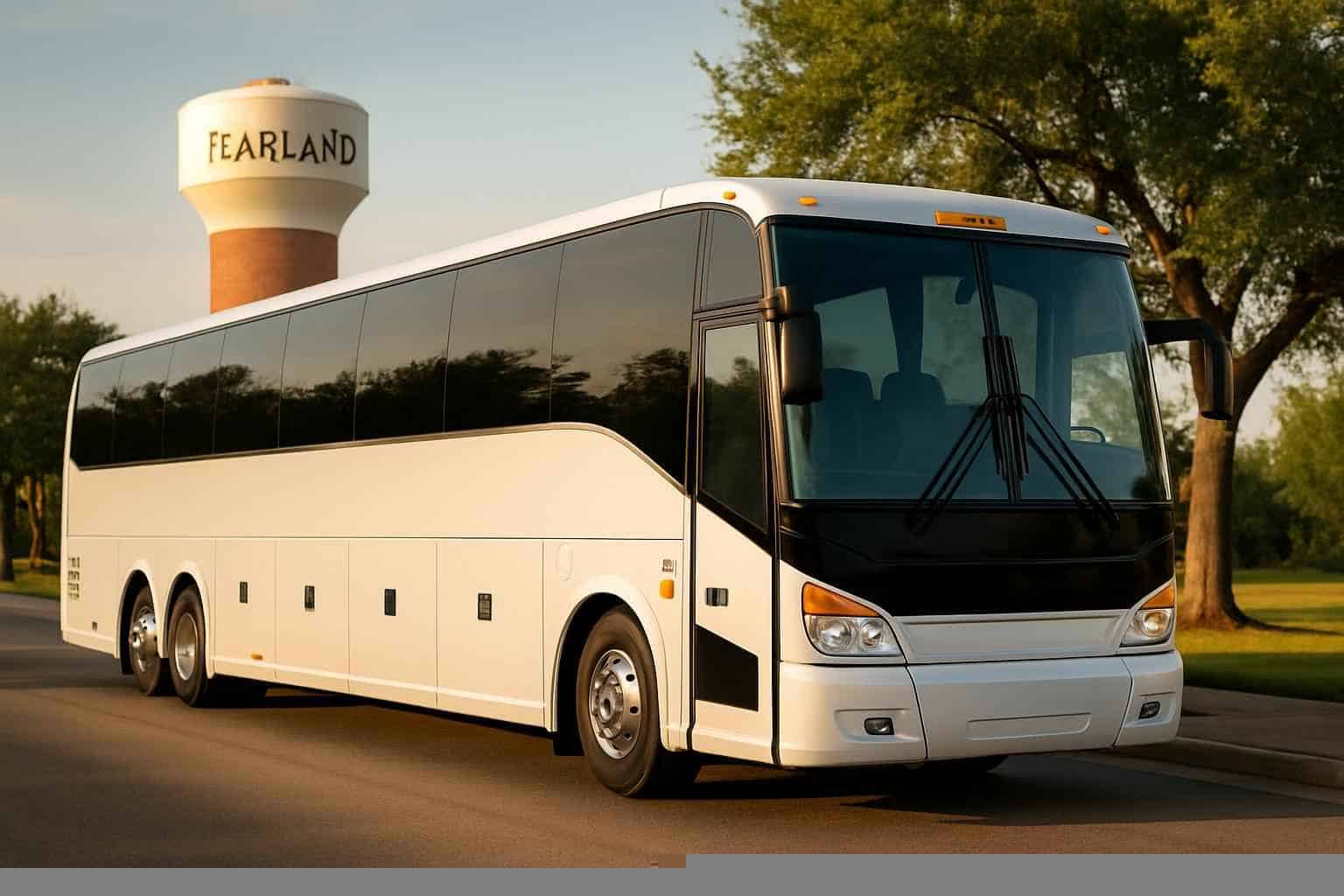 Charter Bus Rental in Pearland Texas