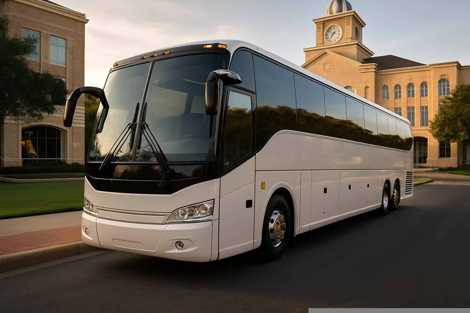 Charter Bus Rental in Sugar Land Texas