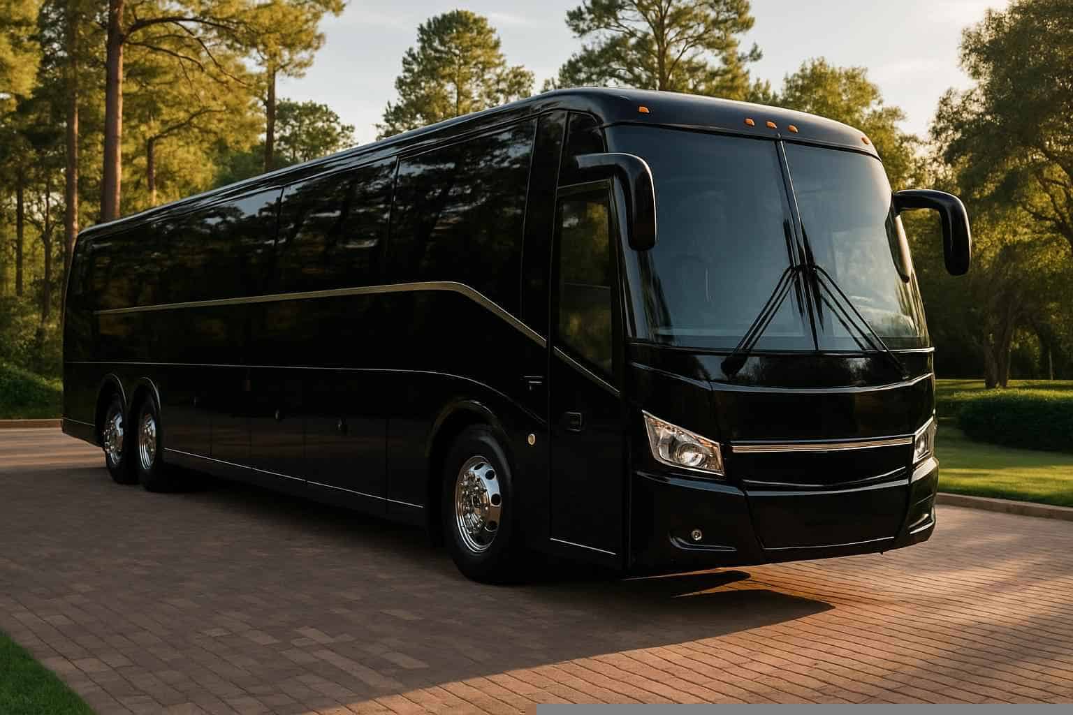 Charter Bus Rental In The Woodlands Texas