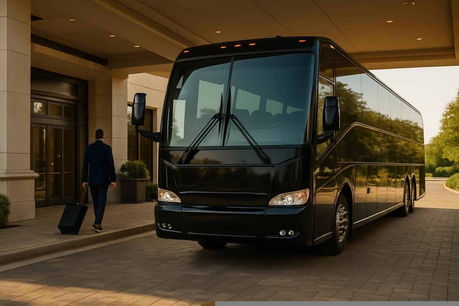 Charter Bus Rental League City TX