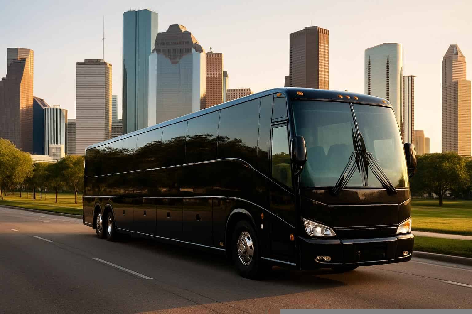 Charter Bus Rental Near Me Houston TX