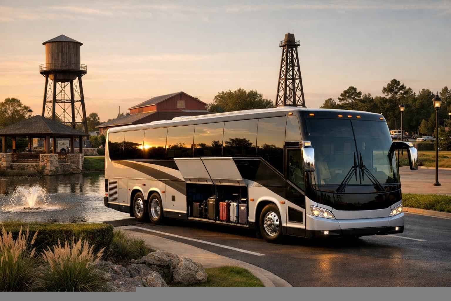 Charter Bus Rental Near Me Humble TX
