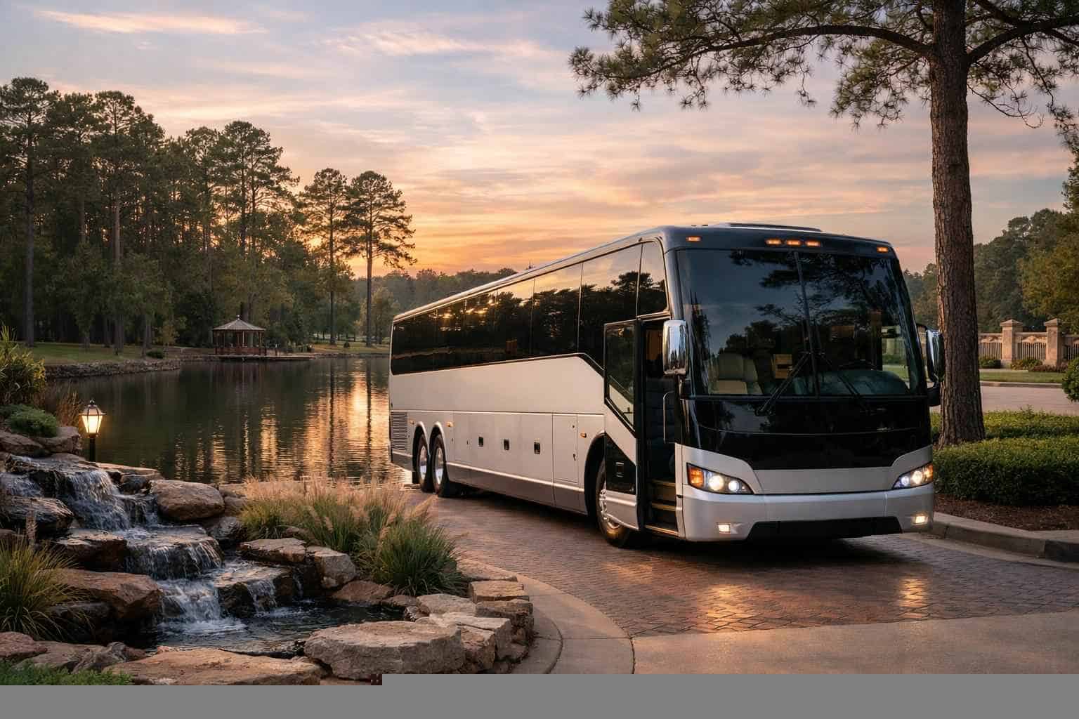 Charter Bus Rental Near Me Kingwood TX