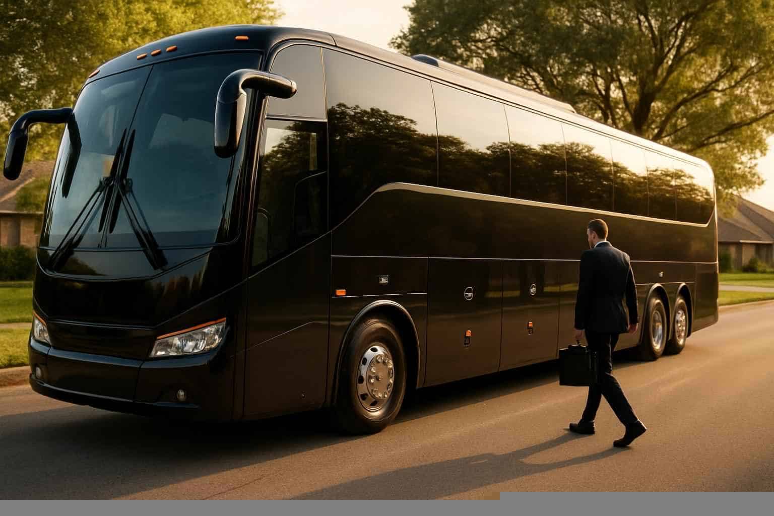 Charter Bus Rental Near Me Pearland TX