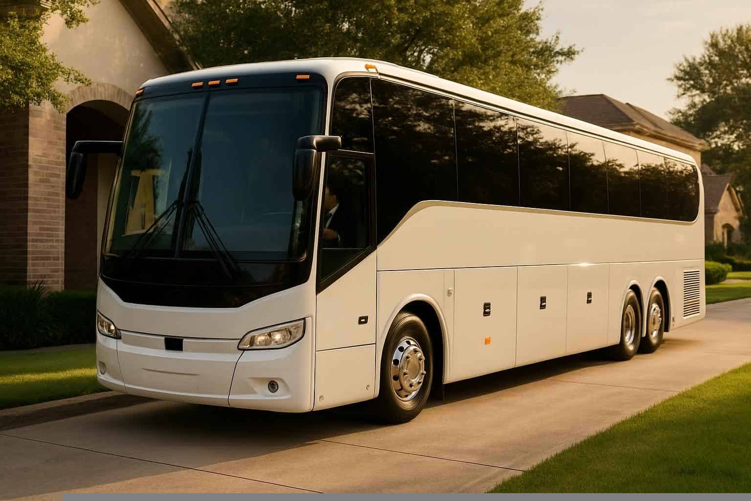 Charter Bus Rental Near Me Spring TX