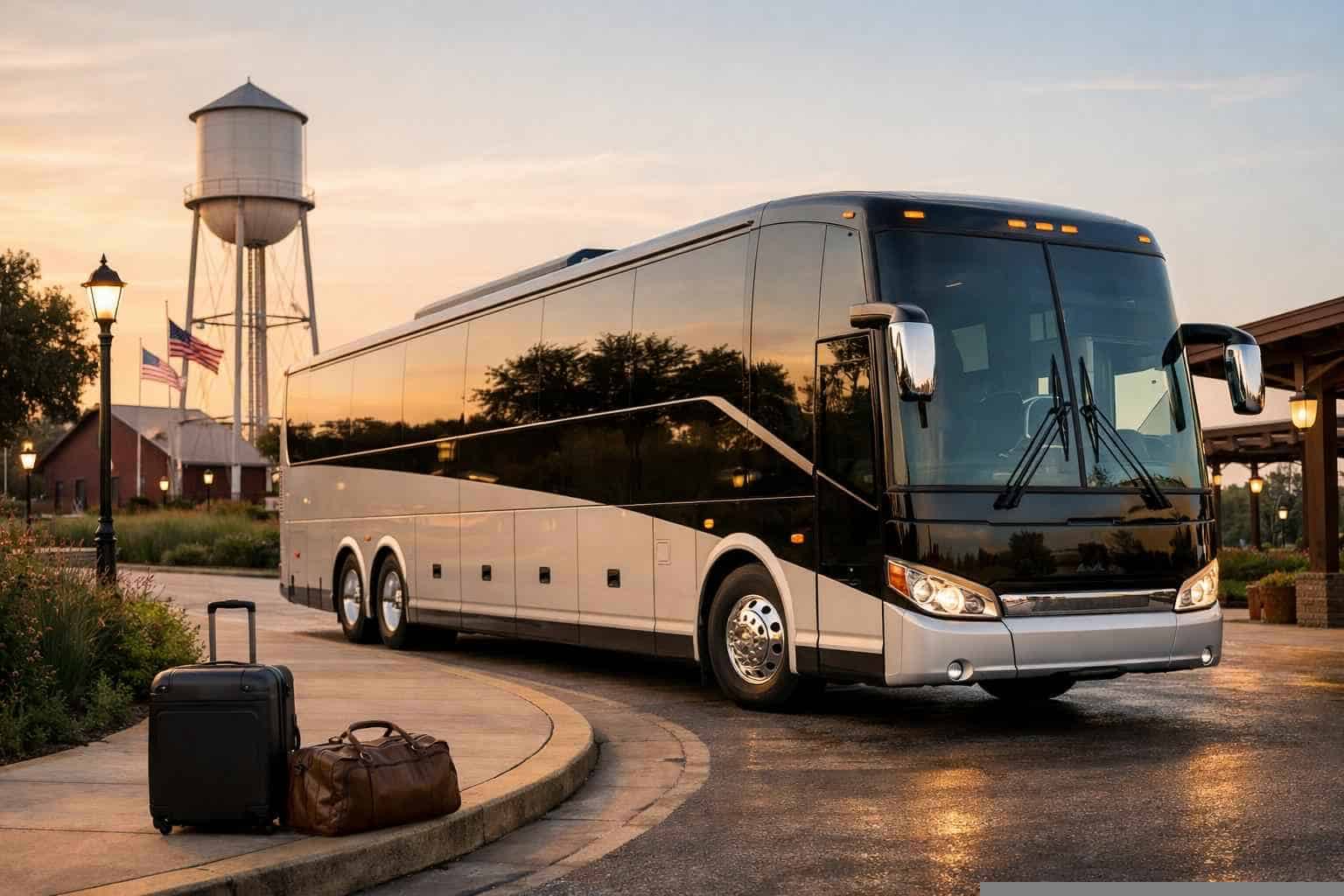 Charter Bus Rental Near Me Tomball TX