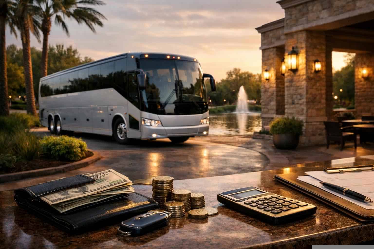 Charter Bus Rental Prices in Cypress TX
