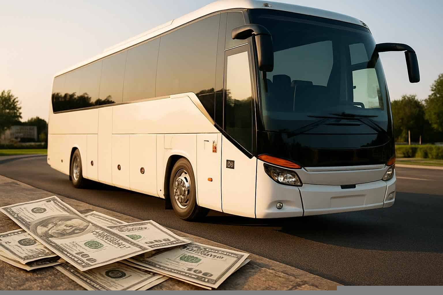 Charter Bus Rental Prices in League City TX