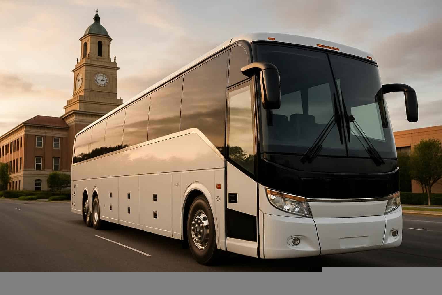 Charter Bus Service Pasadena TX