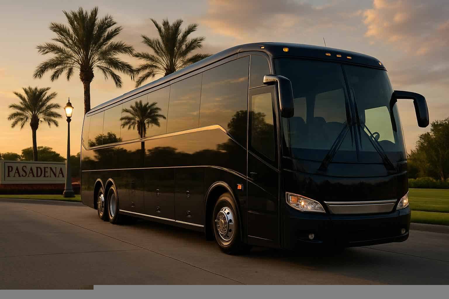 Charter Buses in Pasadena Texas