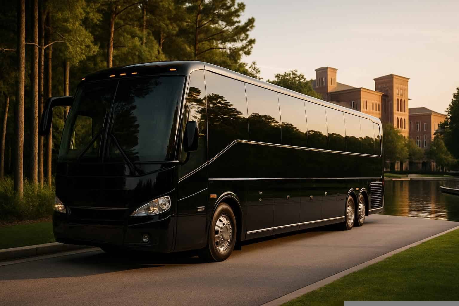 Charter Buses in The Woodlands Texas