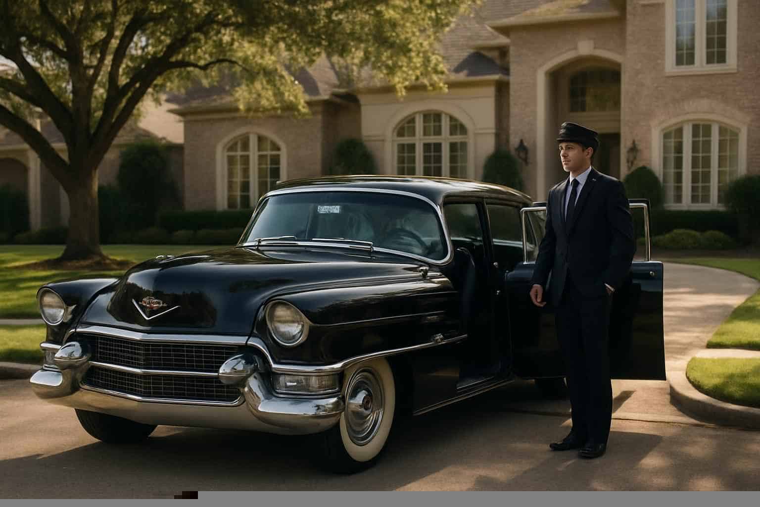 Classic Car Chauffeur Service in Katy Texas