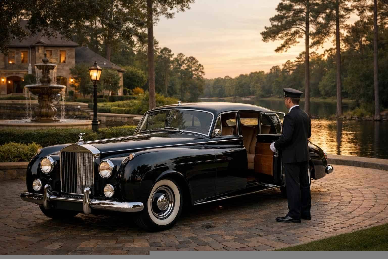 Classic Car Chauffeur Service in Kingwood Texas