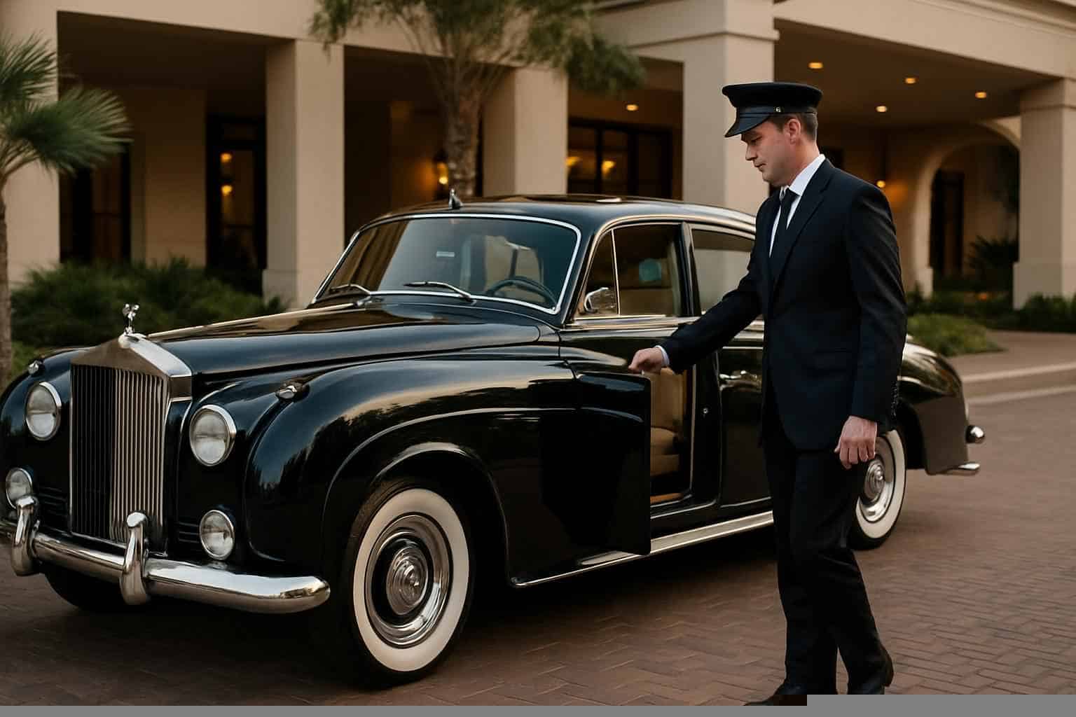 Classic Car Chauffeur Service in League City Texas