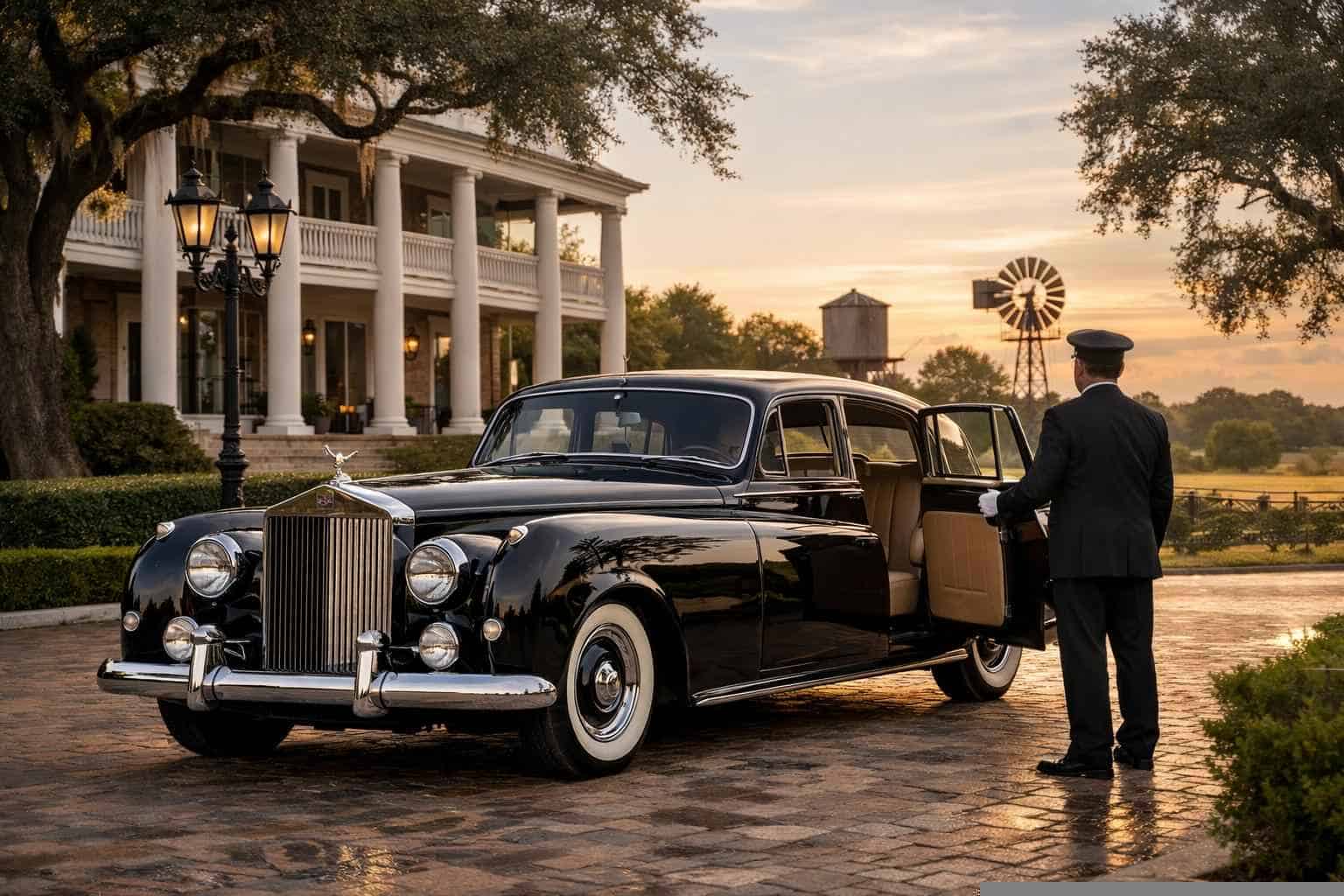 Classic Car Chauffeur Service In Tomball Texas